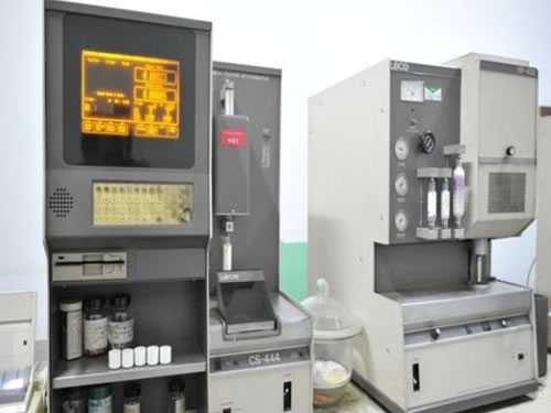 Infrared carbon sulfur analyzer